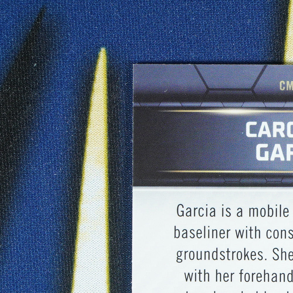 Caroline Garcia 2024 TOPPS GRAPHITE Court Master Blue /50  [Raw]
