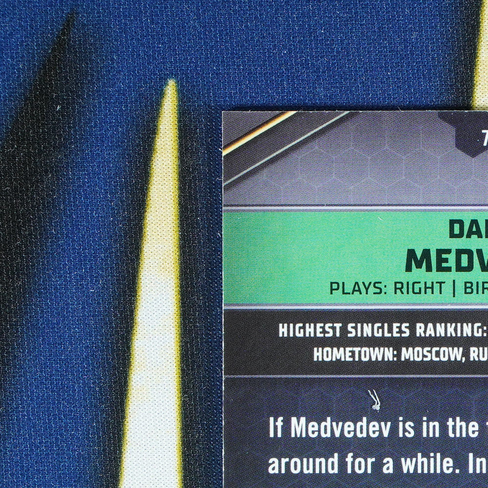 Danil Medvedev 2024 TOPPS GRAPHITE Green /75  [Raw]
