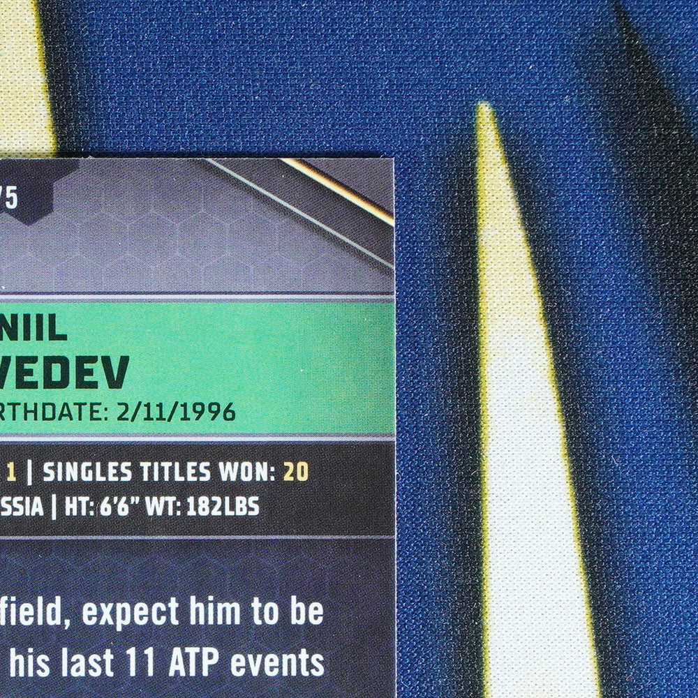 Danil Medvedev 2024 TOPPS GRAPHITE Green /75  [Raw]