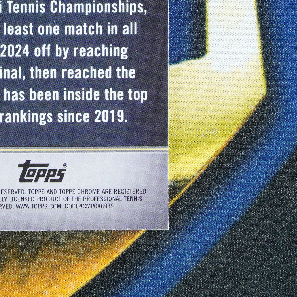 Danil Medvedev 2024 TOPPS GRAPHITE Green /75  [Raw]
