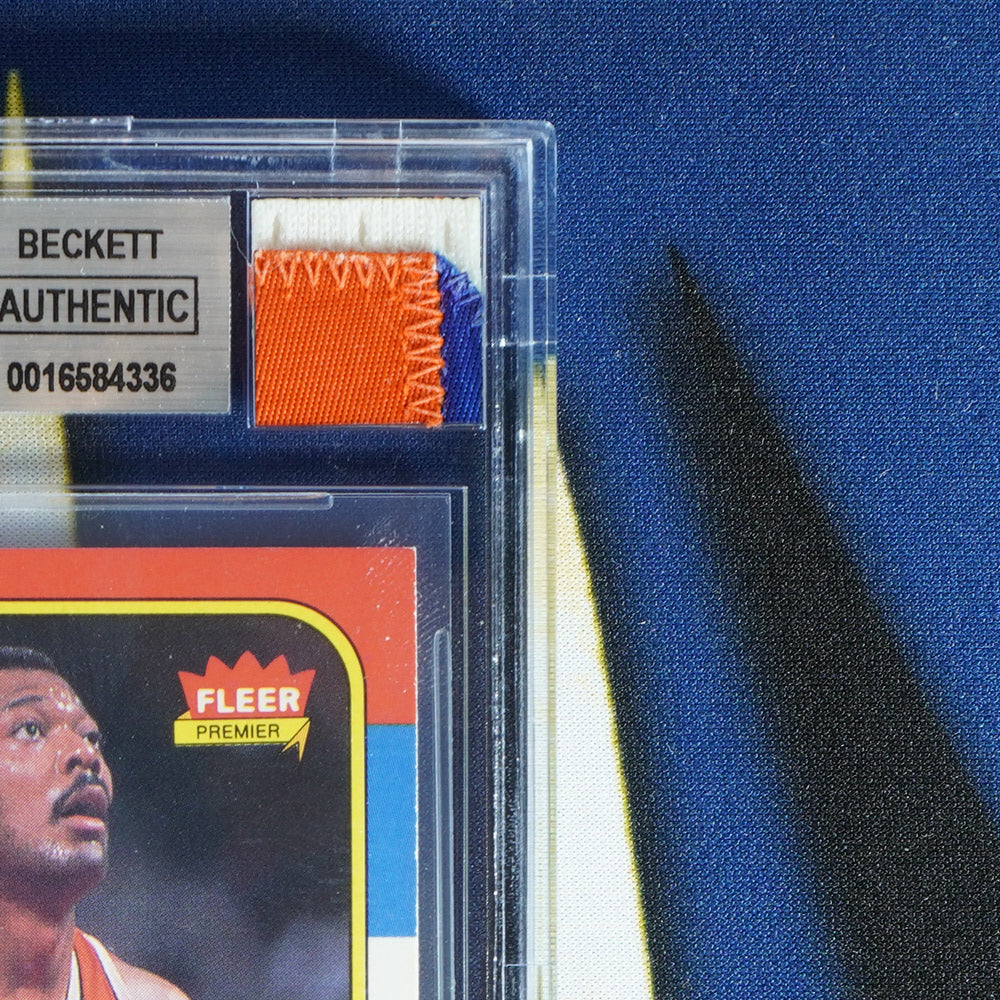 Melvin Turpin 1986-87 FLEER JF - GAME USED PATCH  [Beckett Authentic]