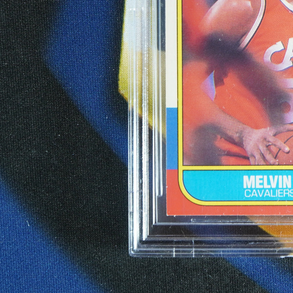 Melvin Turpin 1986-87 FLEER JF - GAME USED PATCH  [Beckett Authentic]