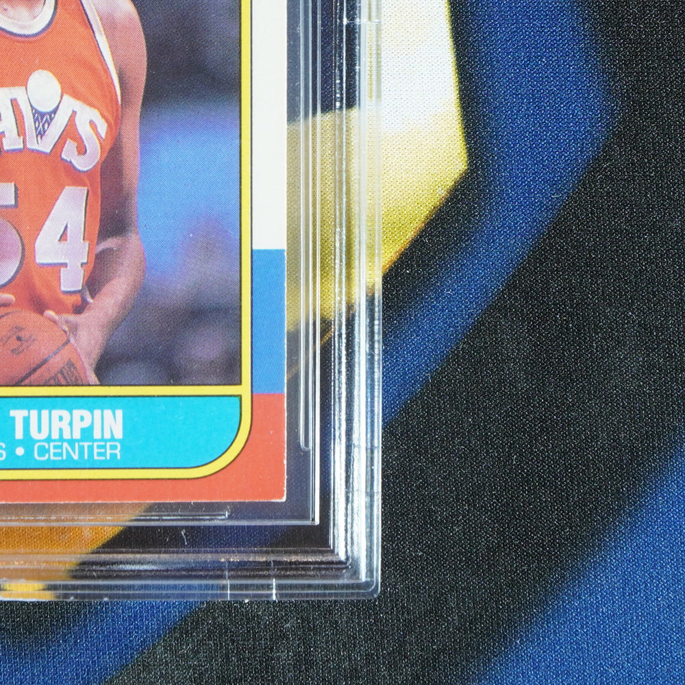 Melvin Turpin 1986-87 FLEER JF - GAME USED PATCH  [Beckett Authentic]