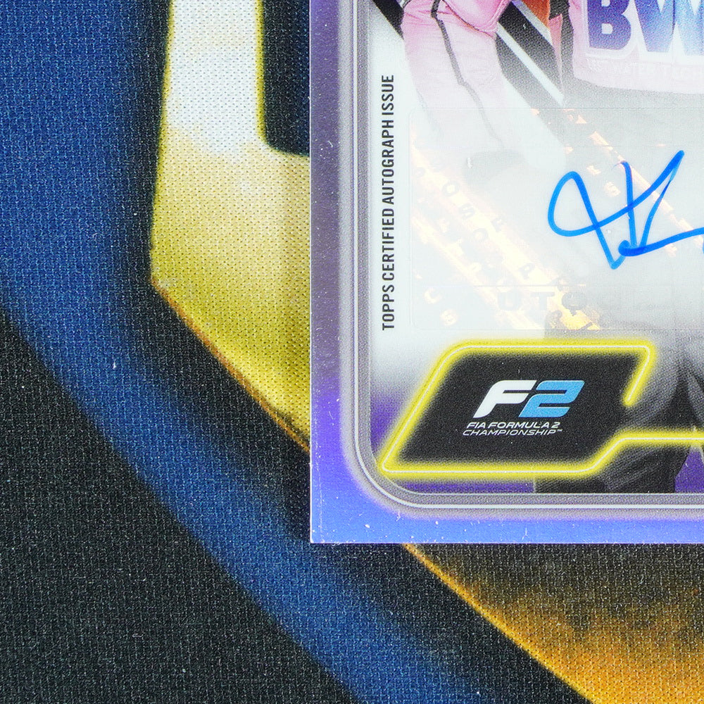 Kush Maini 2024 TOPPS CHROME Refractor Auto F2  [Raw]