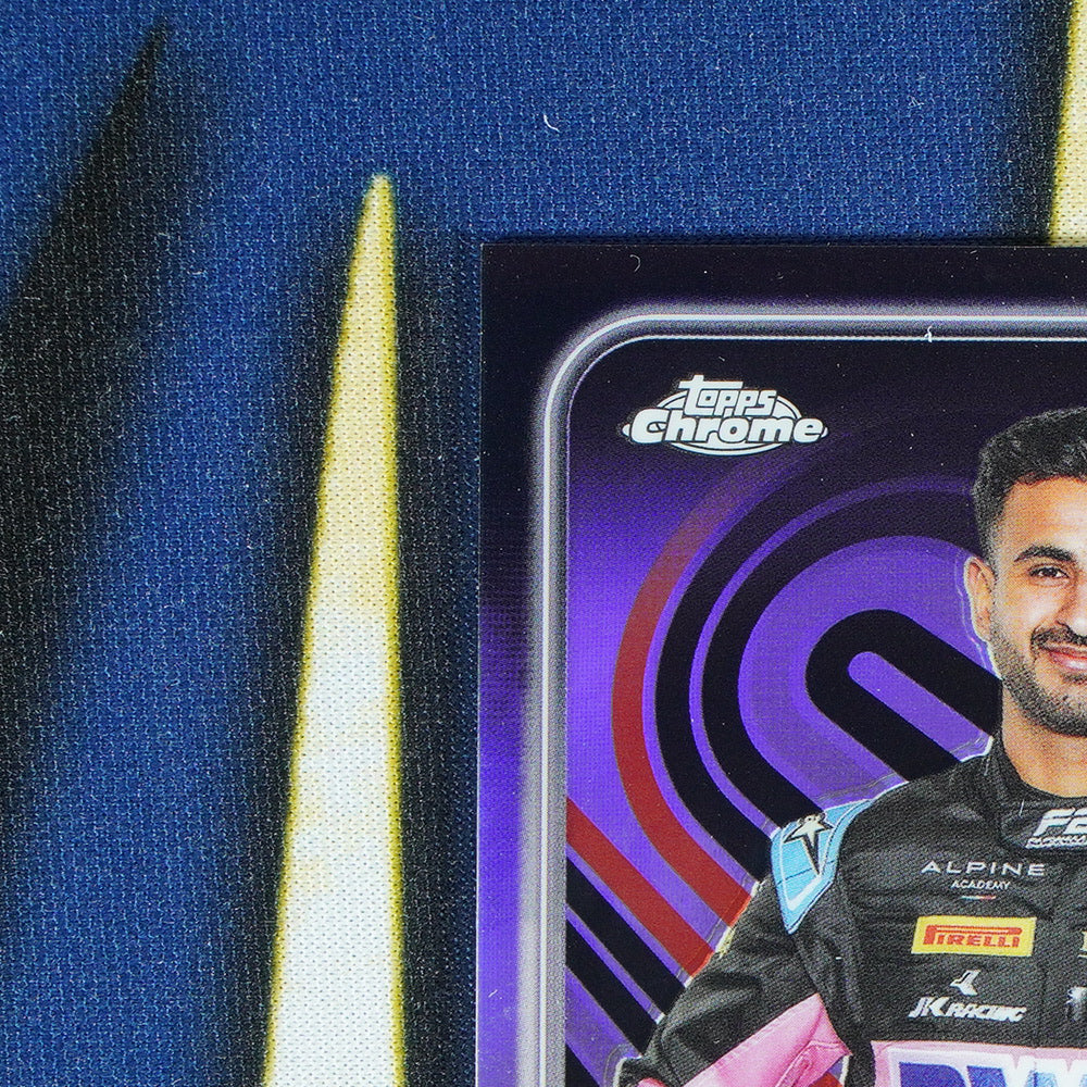 Kush Maini 2024 TOPPS CHROME Refractor Auto F2  [Raw]