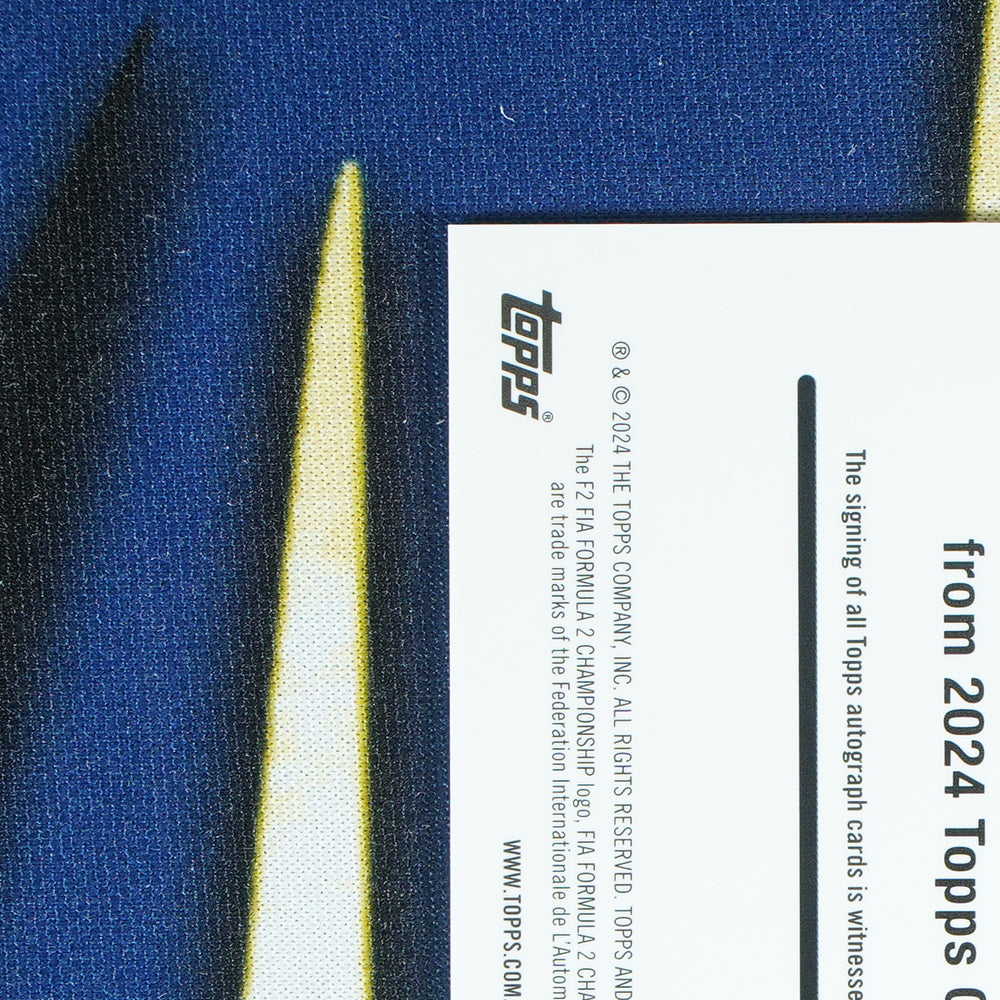 Gabreil Bortoleto 2024 TOPPS CHROME Refractor Auto F2  [Raw]