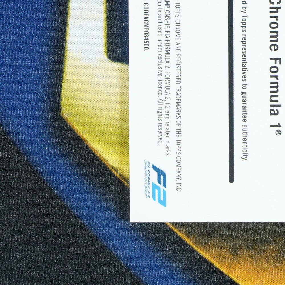 Gabreil Bortoleto 2024 TOPPS CHROME Refractor Auto F2  [Raw]