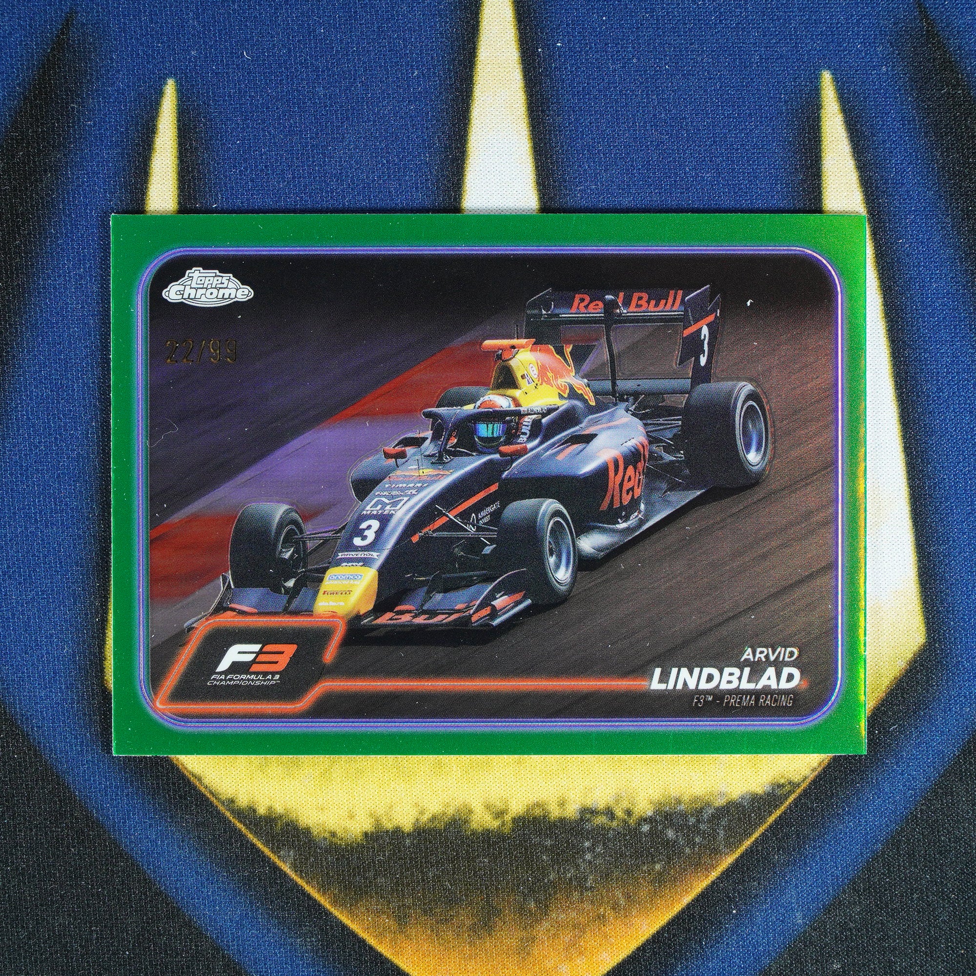 Arvid Lindblad 2024 TOPPS CHROME Green /99 F3 #117 [Raw]