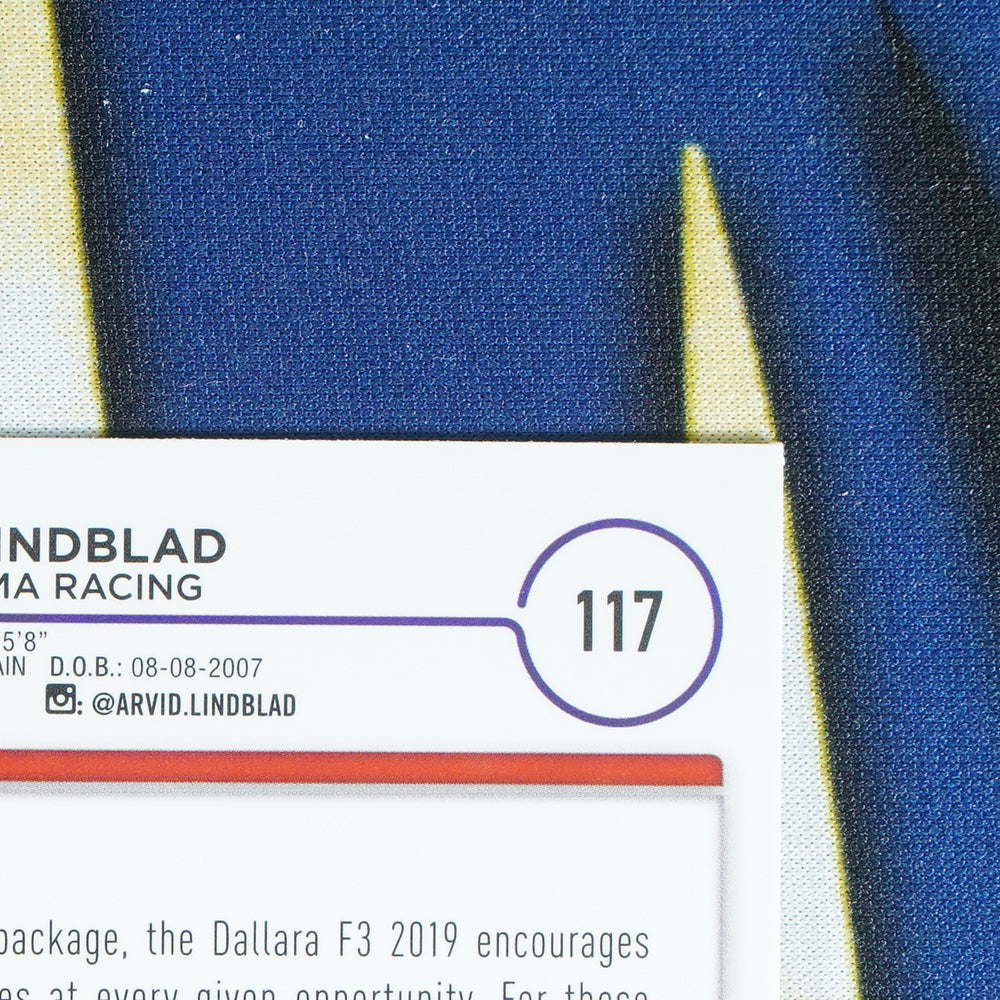 Arvid Lindblad 2024 TOPPS CHROME Green /99 F3 #117 [Raw]