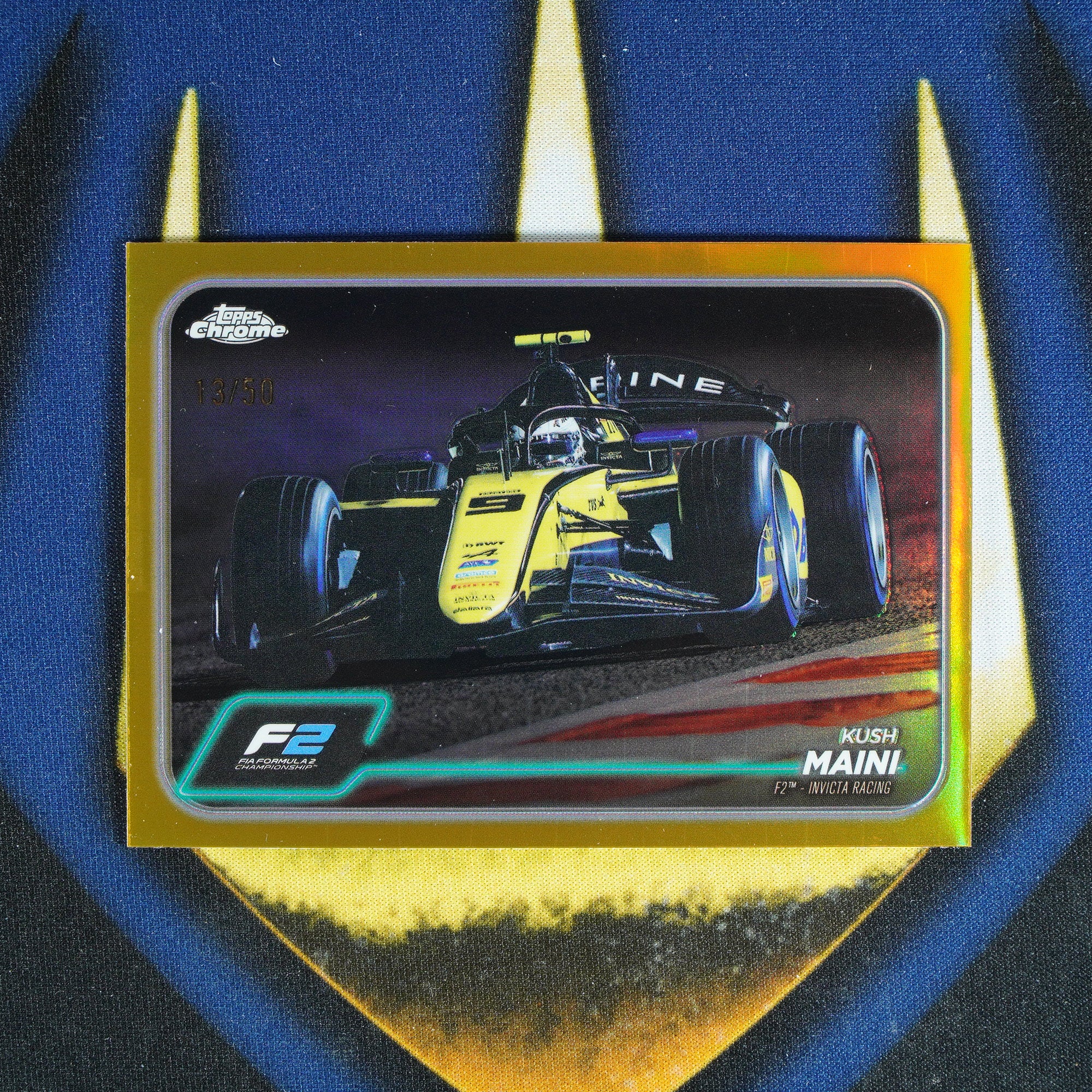 Kush Maini 2024 TOPPS CHROME Gold /50 #99 [Raw]