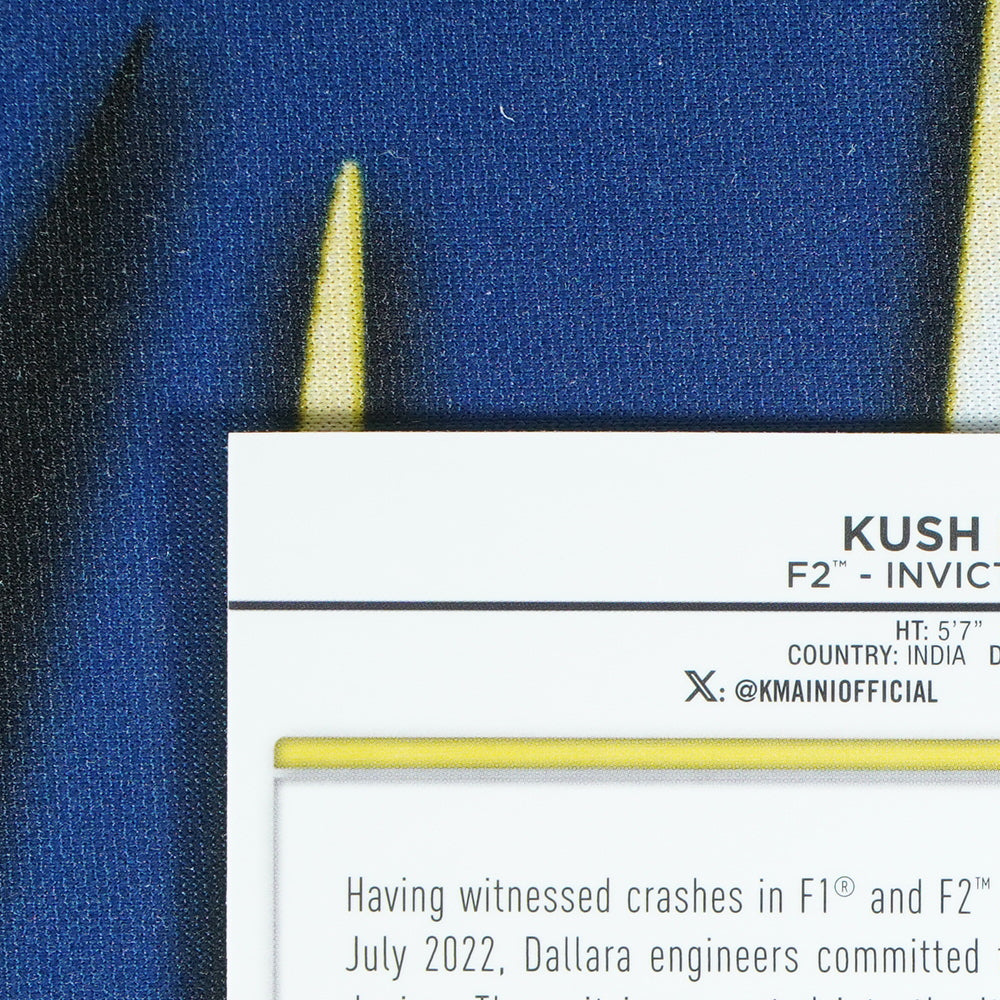 Kush Maini 2024 TOPPS CHROME Gold /50 #99 [Raw]