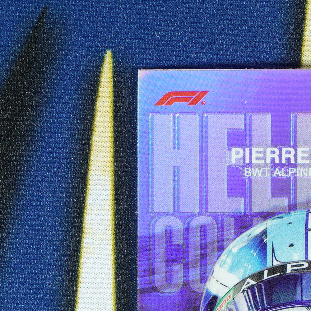 Pierre Gasly 2024 TOPPS CHROME Helmet Refractor HC-9 [Raw]
