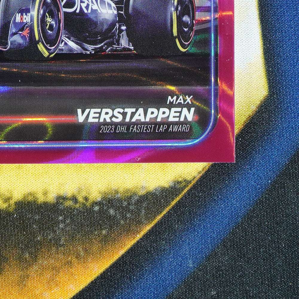 Max Verstappen 2024 TOPPS CHROME Award Winners Fuscia Lava /225 #182 [Raw]