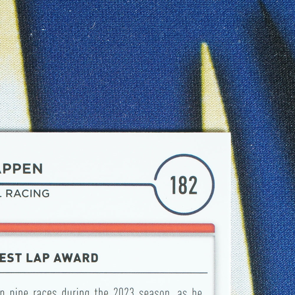 Max Verstappen 2024 TOPPS CHROME Award Winners Fuscia Lava /225 #182 [Raw]