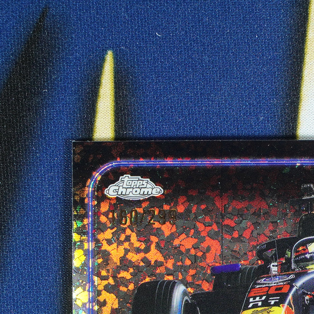 Isack Hadjar 2024 TOPPS CHROME Speckle /299 F2 #113 [Raw]