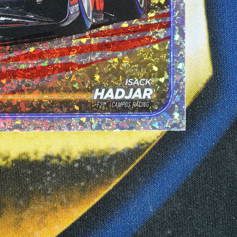 Isack Hadjar 2024 TOPPS CHROME Speckle /299 F2 #113 [Raw]