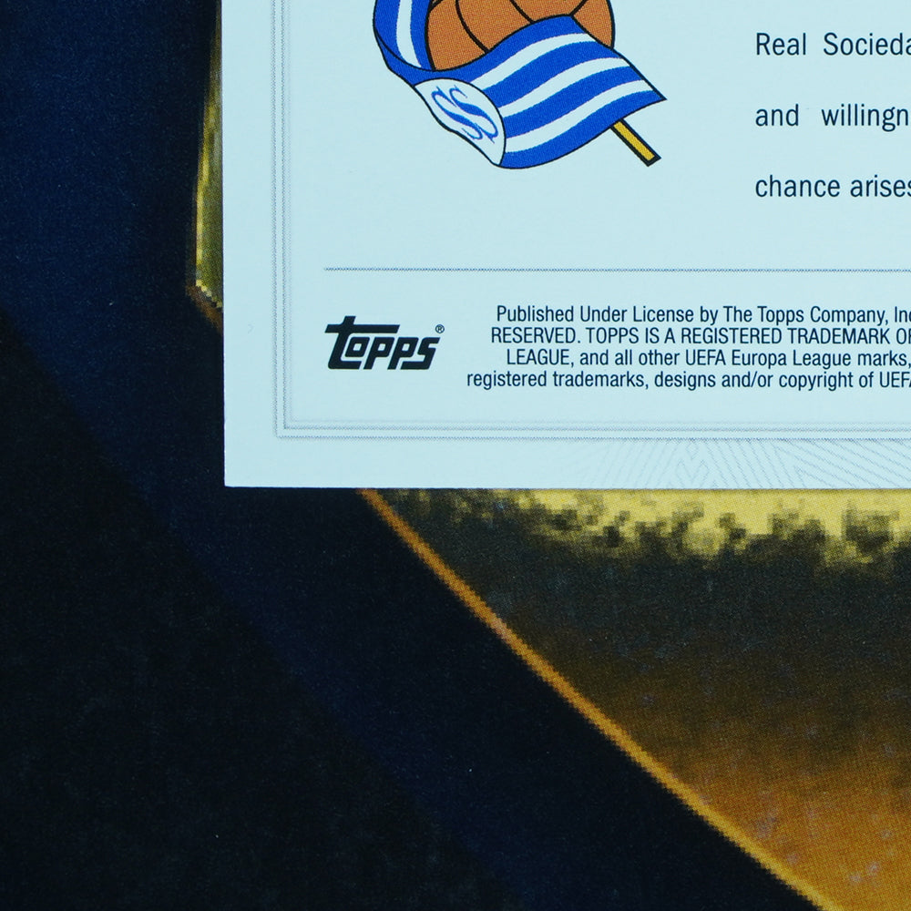 Mohamed-Ali Cho 2022-23 Topps Carnaval  Base #3  Real Sociedad RC