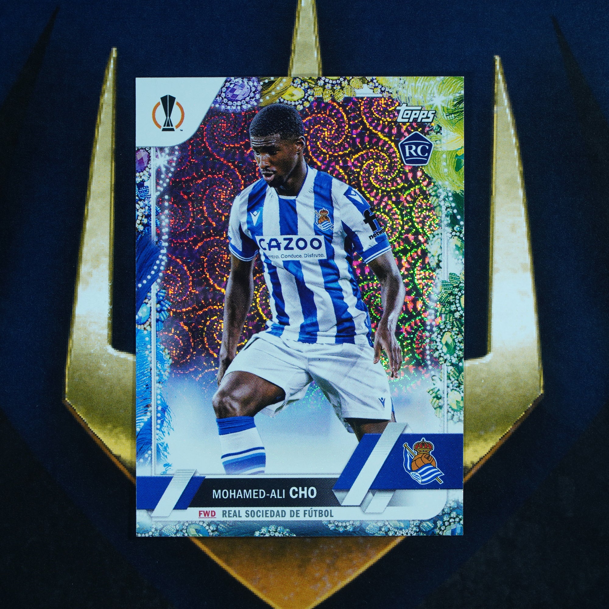 Mohamed-Ali Cho 2022-23 Topps Carnaval  Base #3  Real Sociedad RC