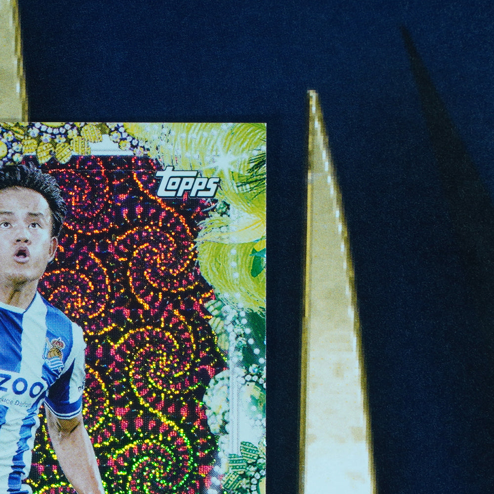 Takefusa Kubo 2022-23 Topps Carnaval  Base #112 Real Sociedad