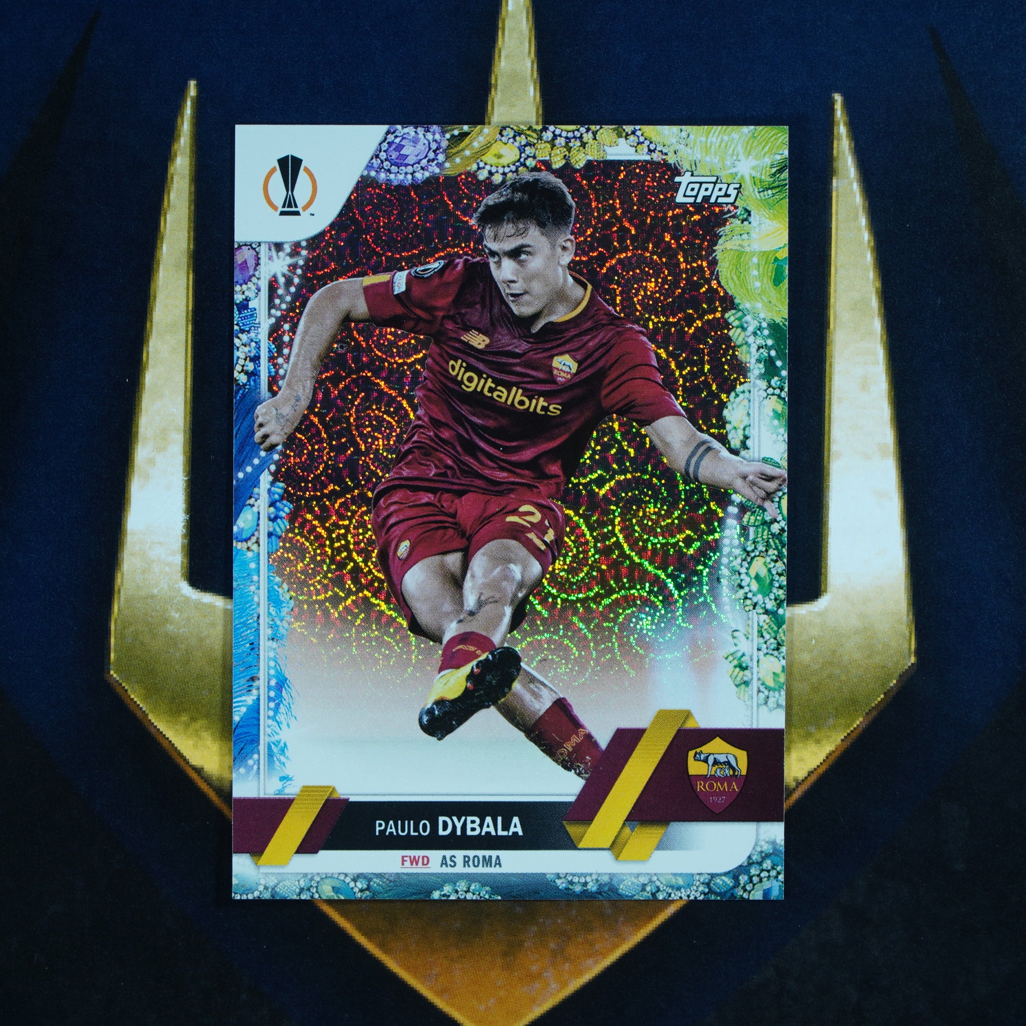 Paulo Dybala 2022-23 Topps Carnaval  Base #159 AS Roma