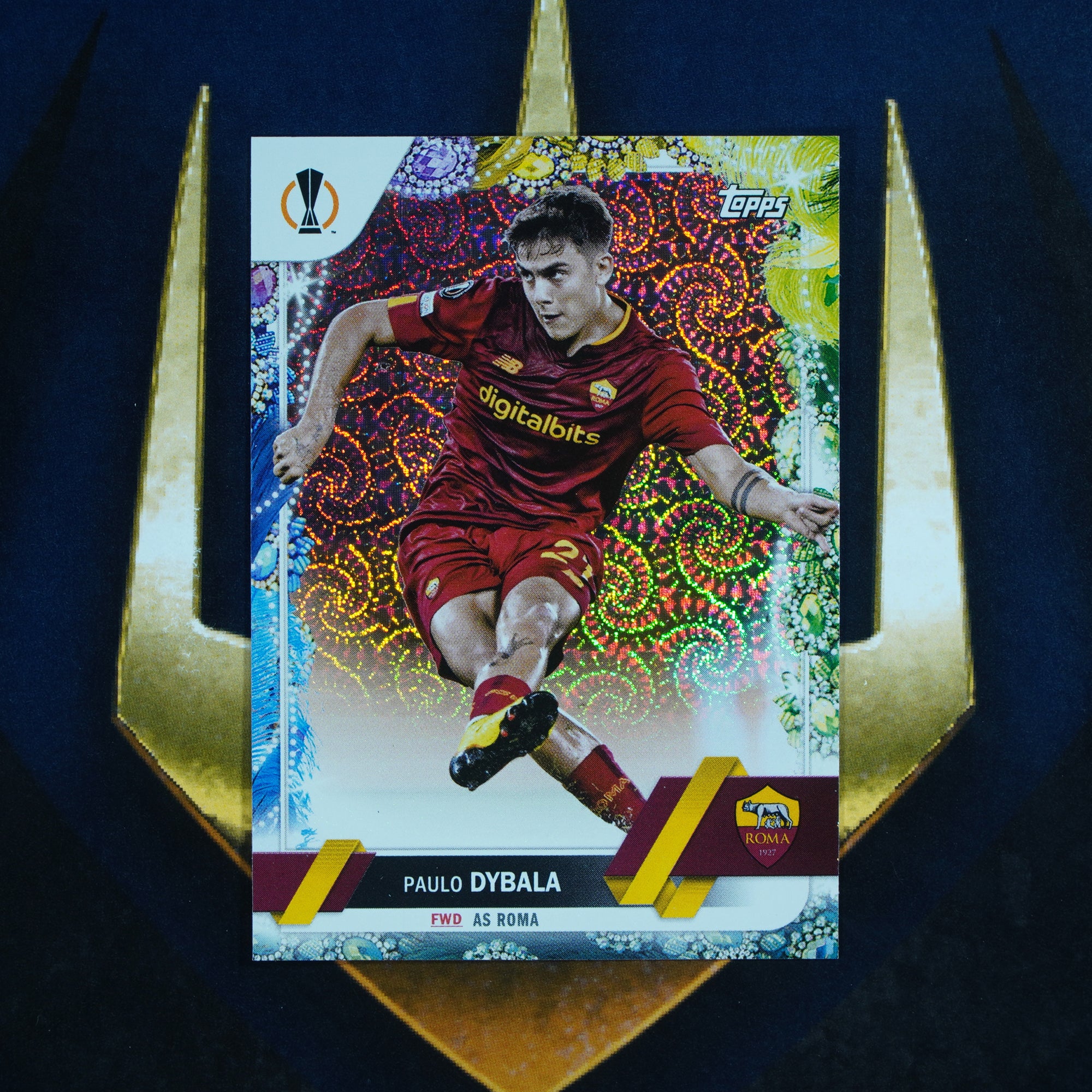 Paulo Dybala 2022-23 Topps Carnaval  Base #159 AS Roma