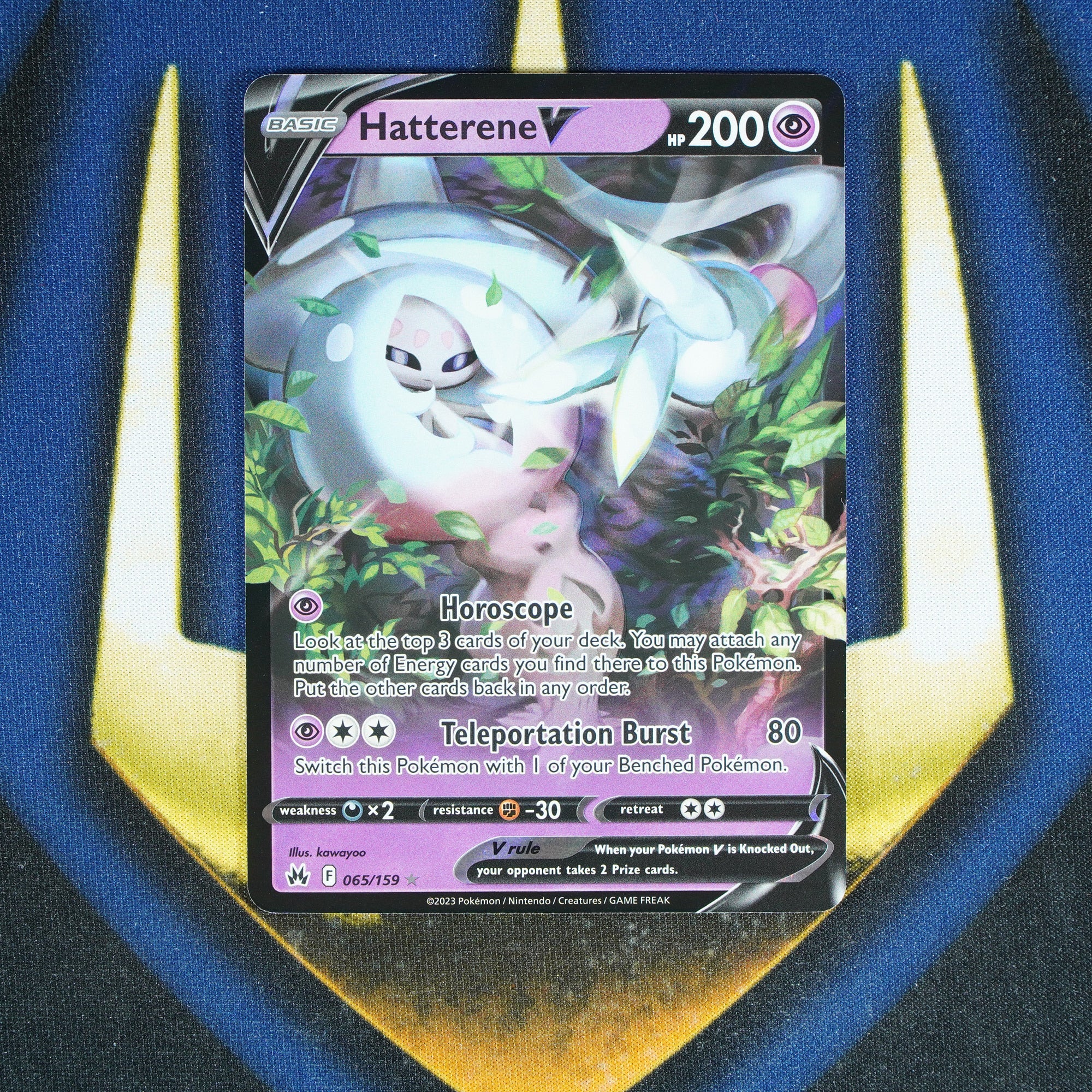 Hatterene V CROWN ZENITH Ultra Rare 065/159 [M]