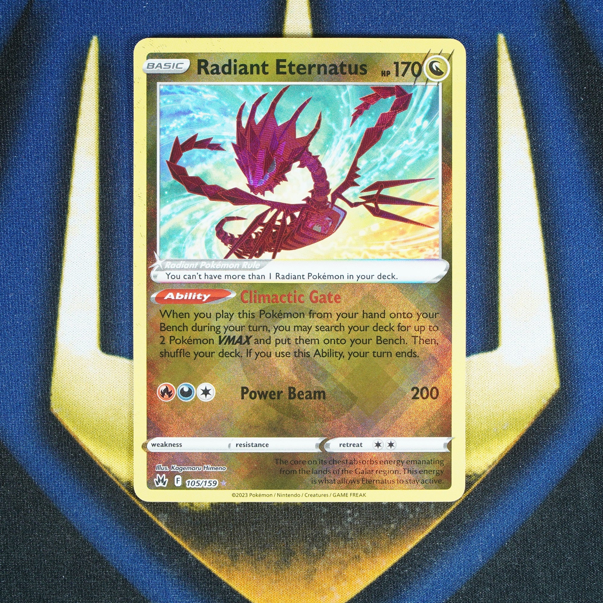Radiant Eternatus CROWN ZENITH Ultra Rare 105/159 [M]