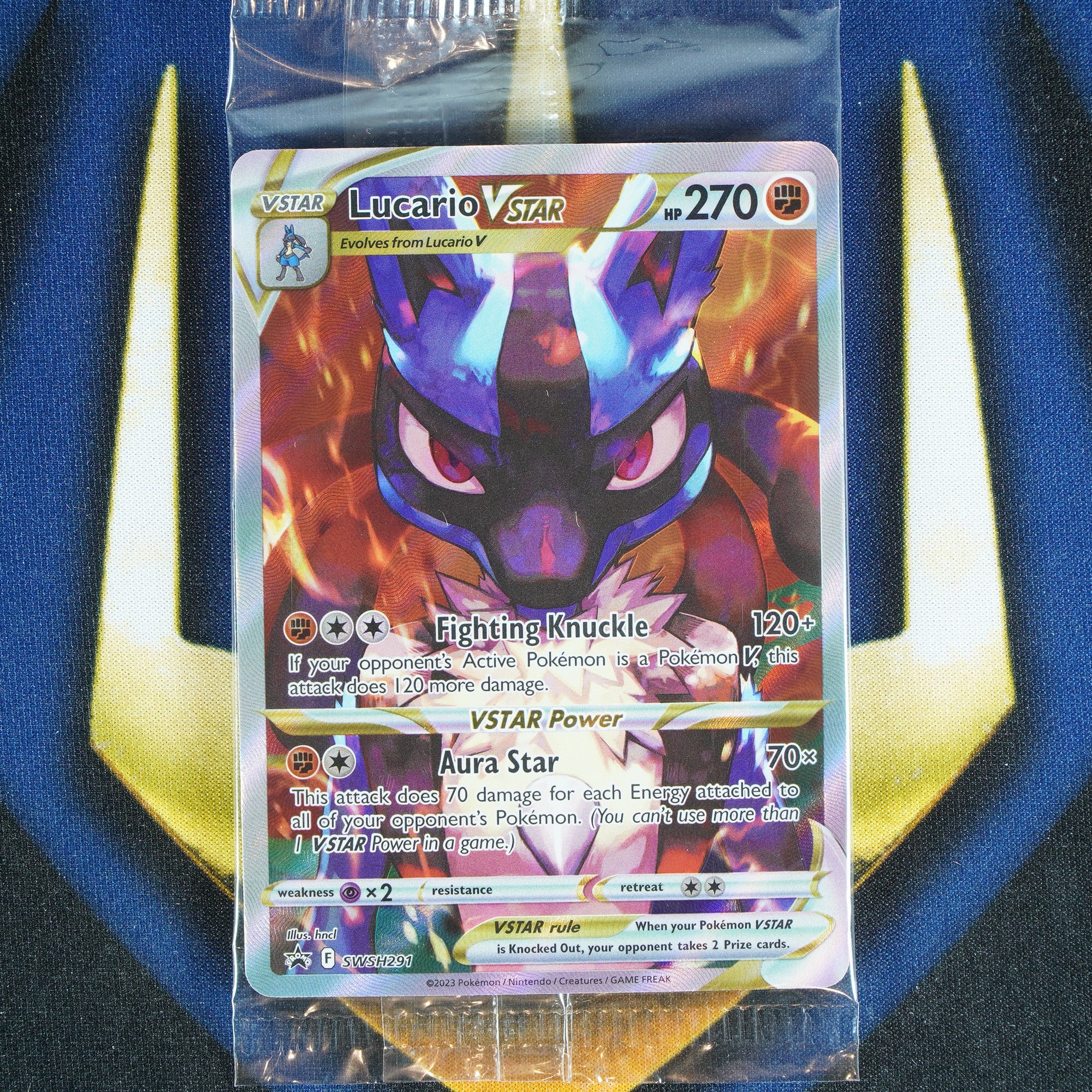 Lucario VSTAR BLACK STAR PROMO Promo SWSH291 [M]