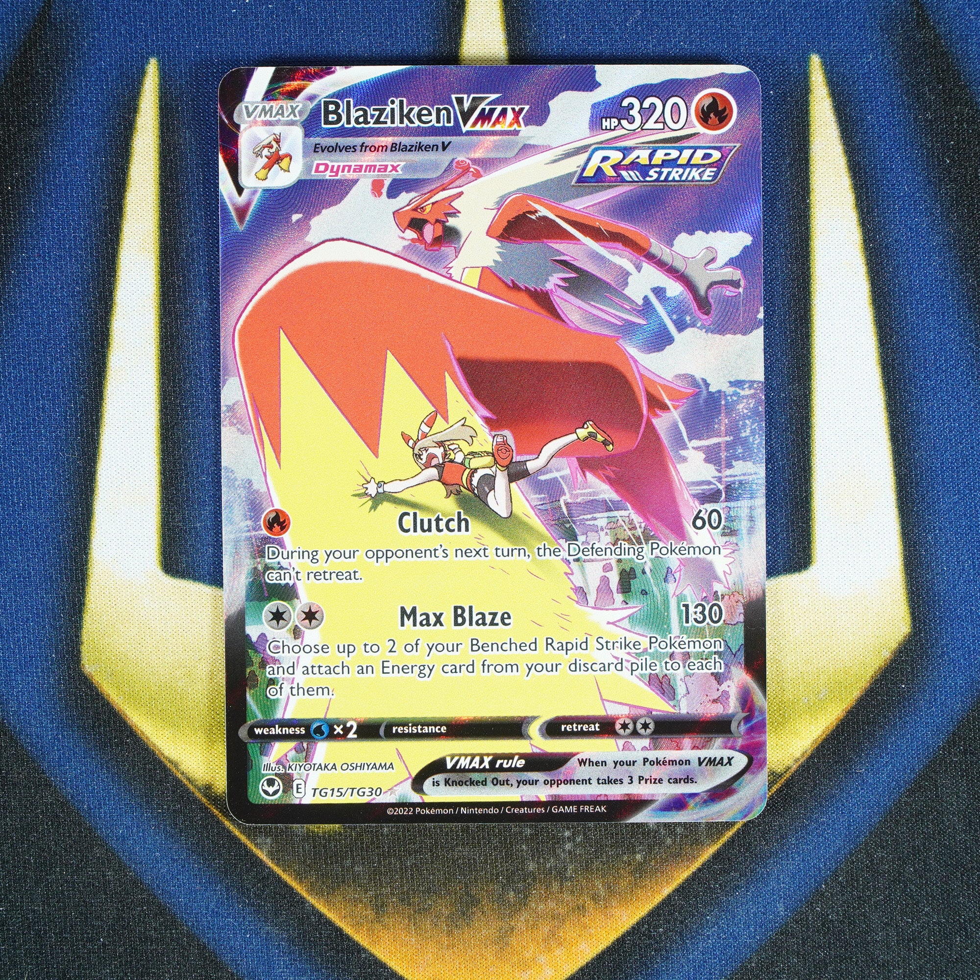 Blaziken VMAX SILVER TEMPEST Trainer Gallery TG15/TG30 [M]