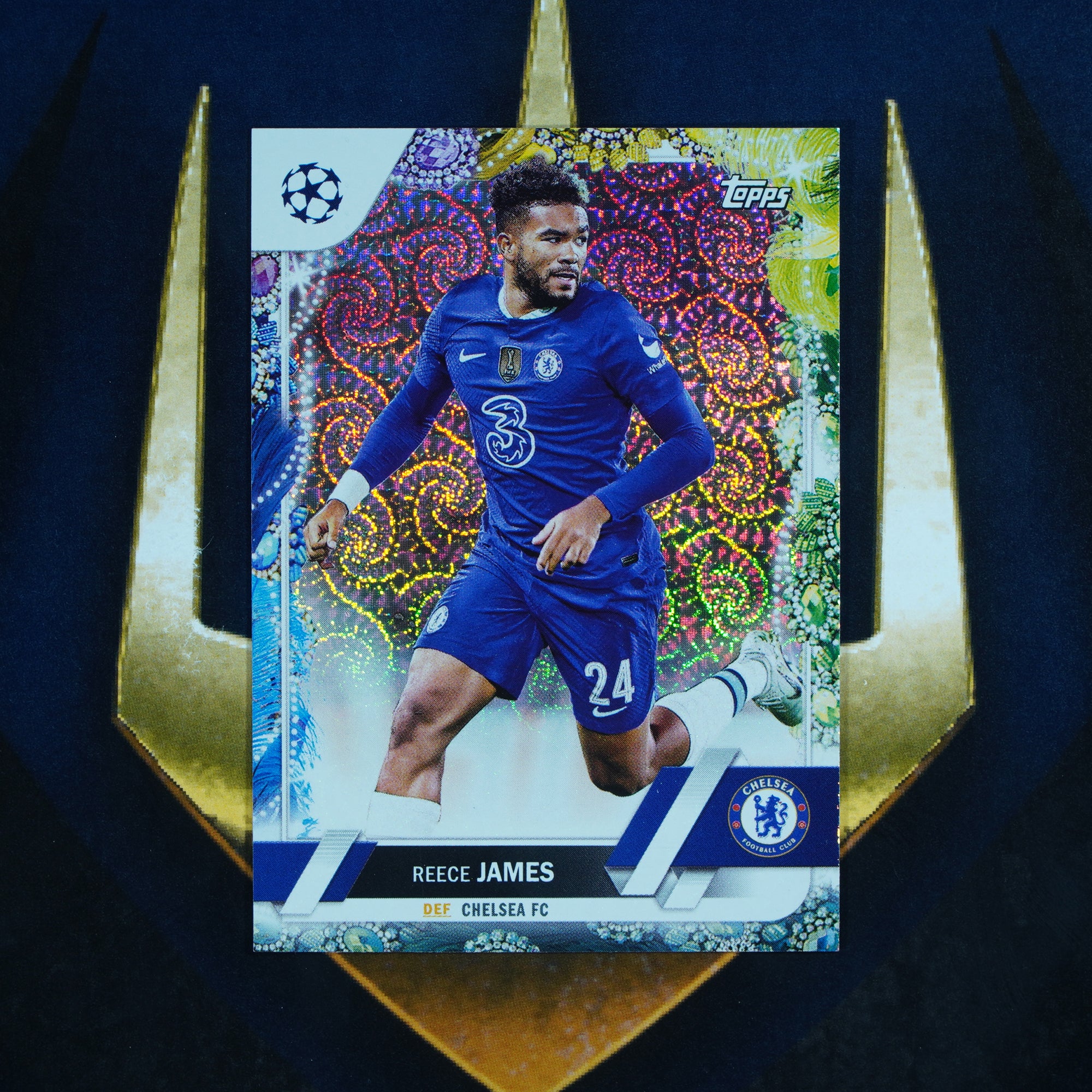 Reece James 2022-23 Topps Carnaval  Base #184 Chelsea