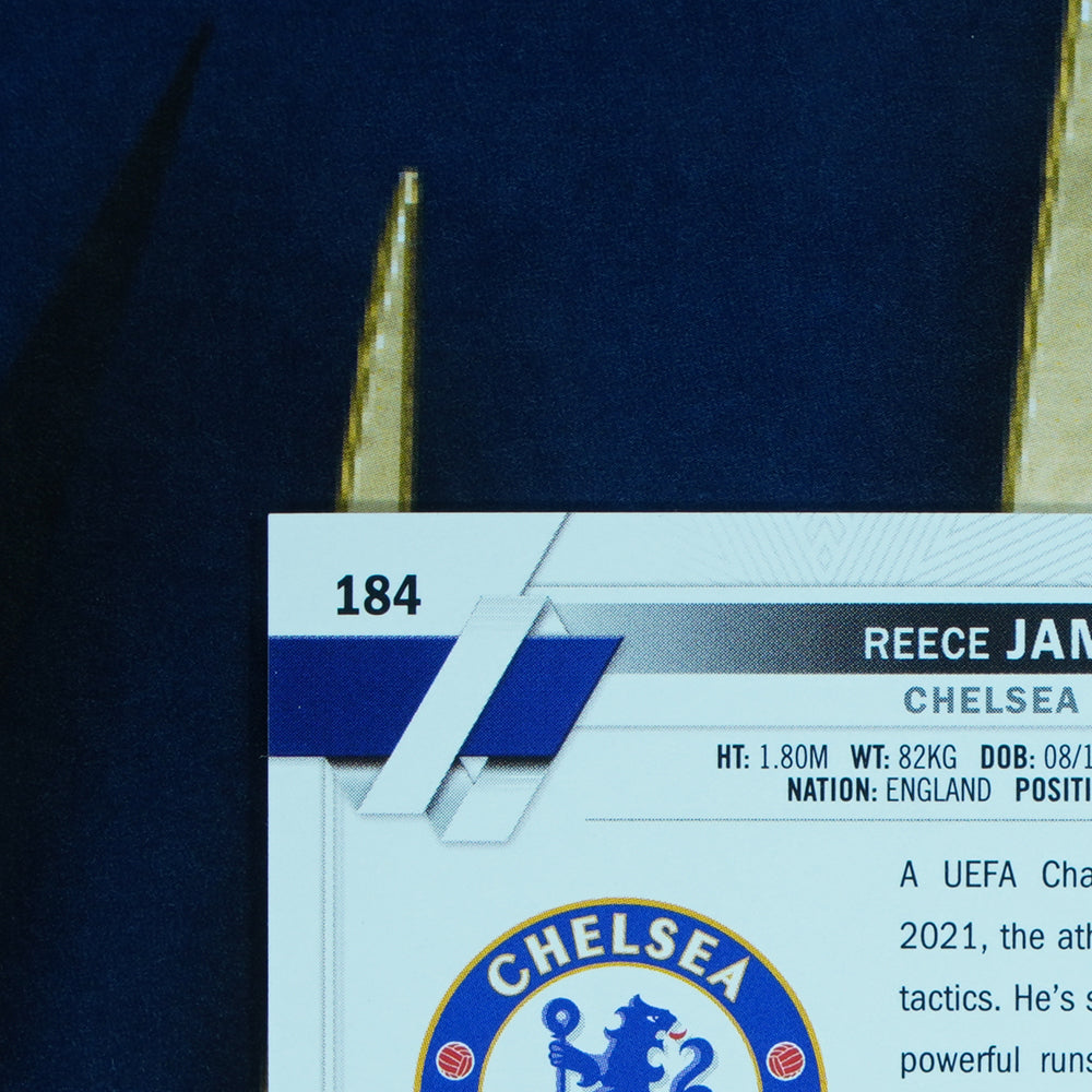 Reece James 2022-23 Topps Carnaval  Base #184 Chelsea