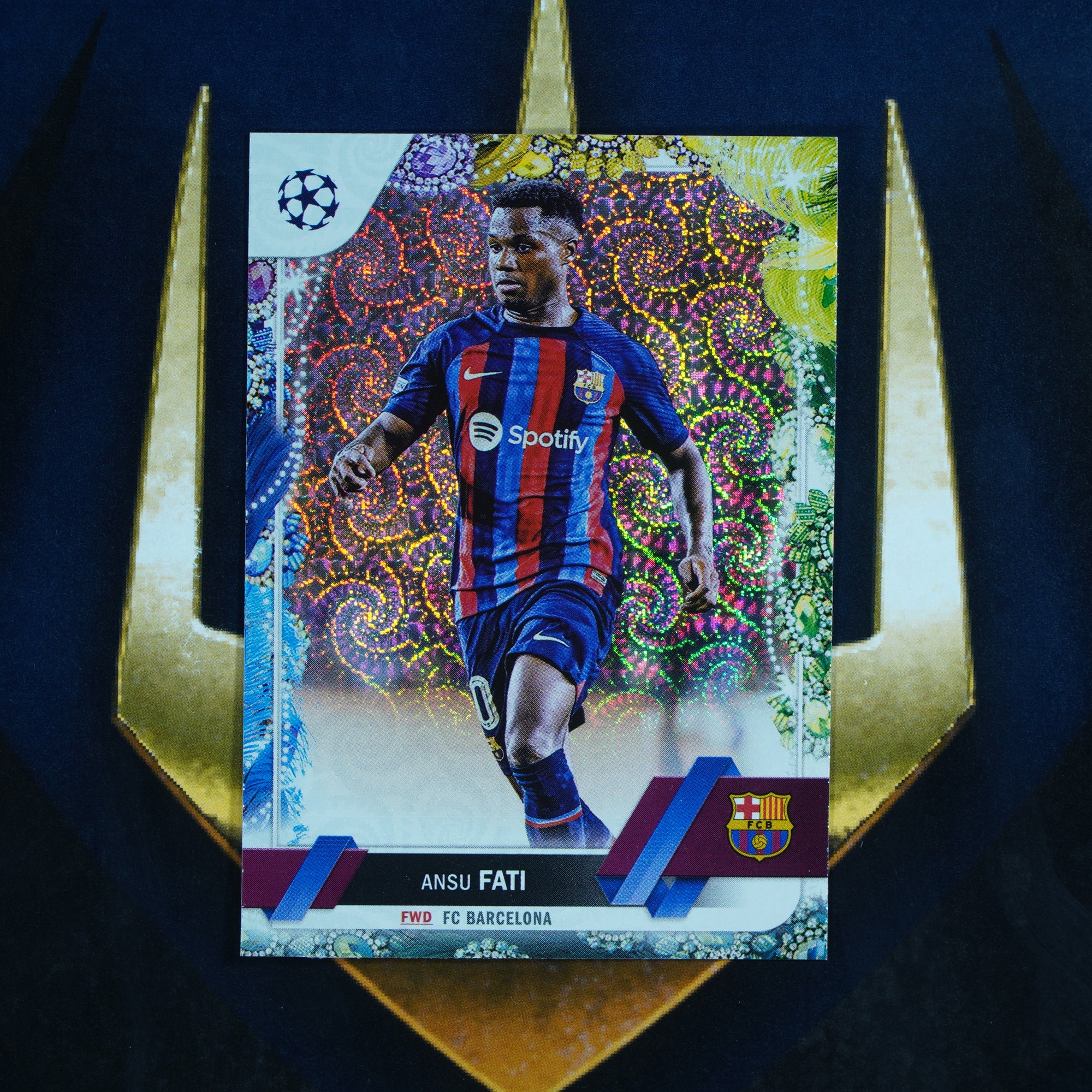 Ansu Fati 2022-23 Topps Carnaval  Base #193 Barcelona