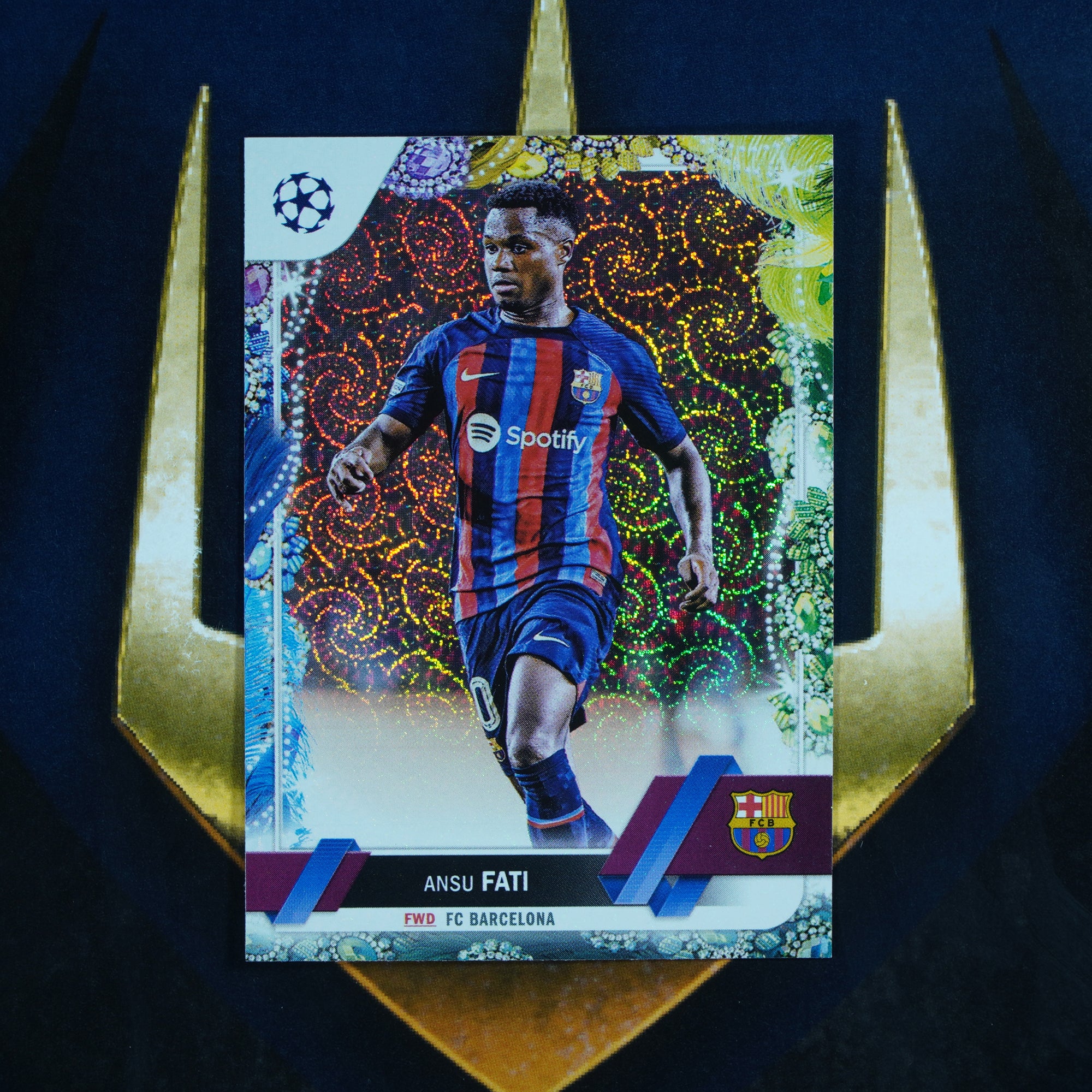 Ansu Fati 2022-23 Topps Carnaval  Base #193 Barcelona