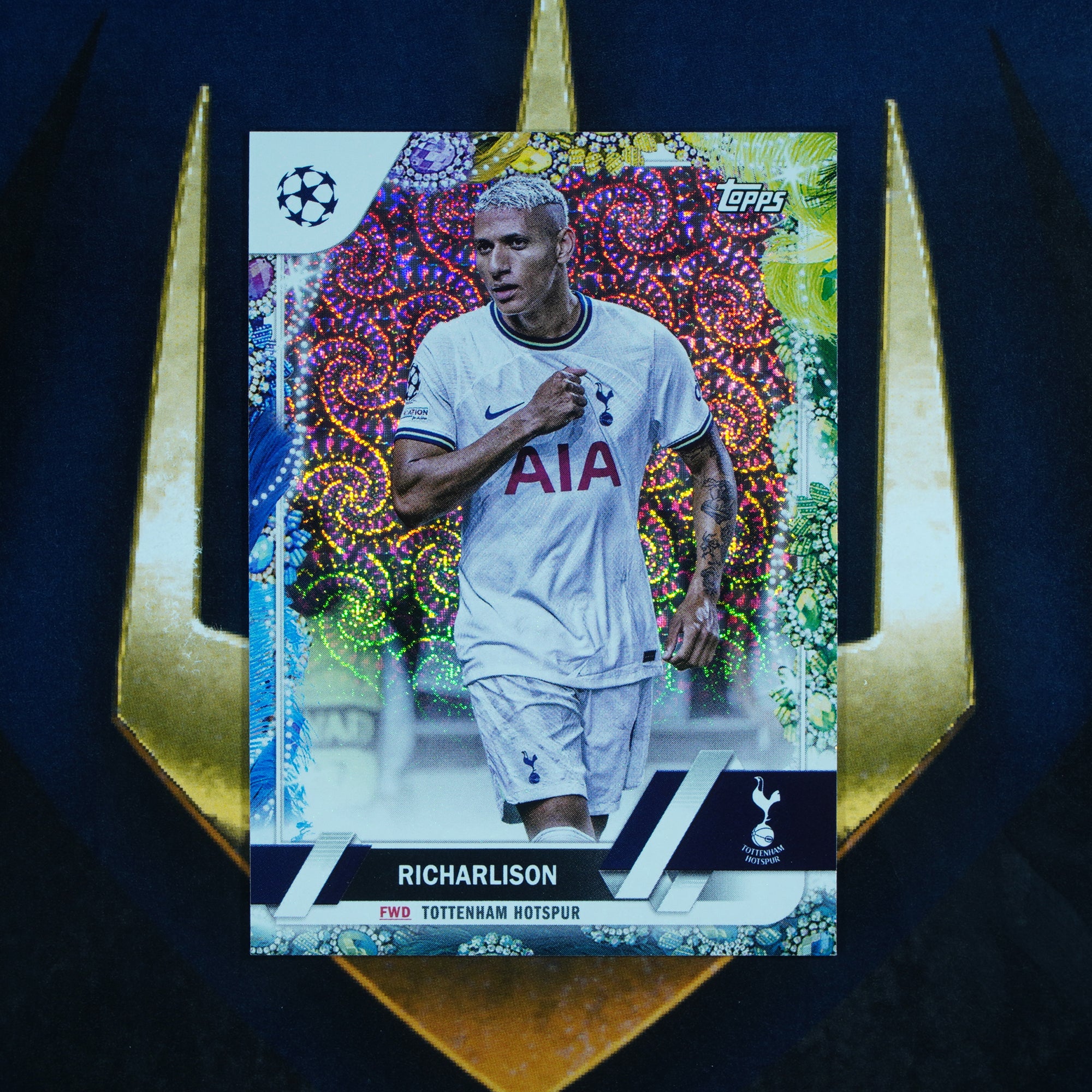 Richarlison 2022-23 Topps Carnaval  Base #138 Tottenham