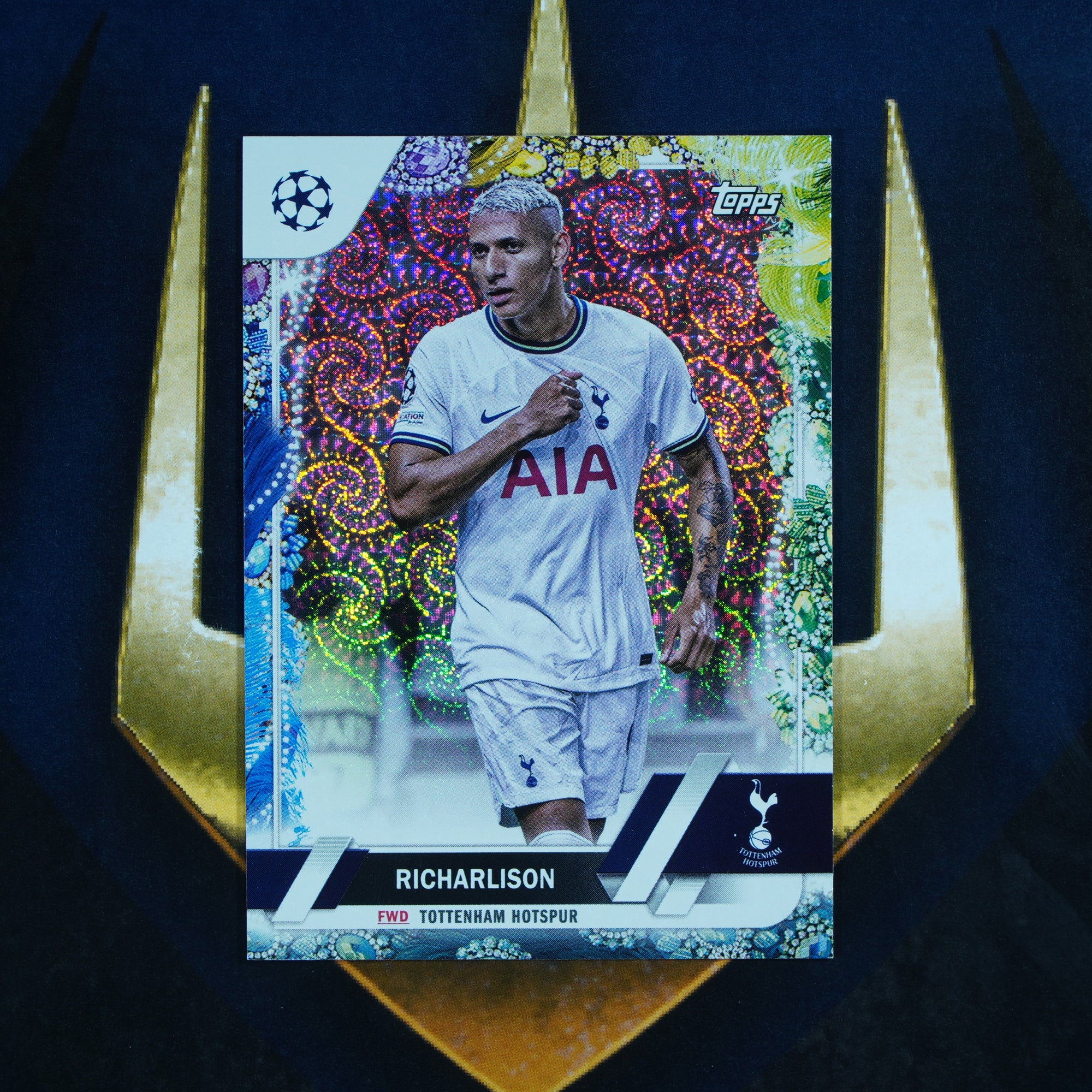 Richarlison 2022-23 Topps Carnaval  Base #138 Tottenham