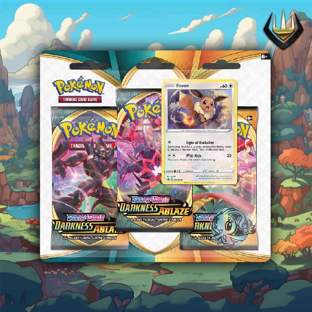 Darkness Ablaze Pokemon Blister Pack [3 Packs]