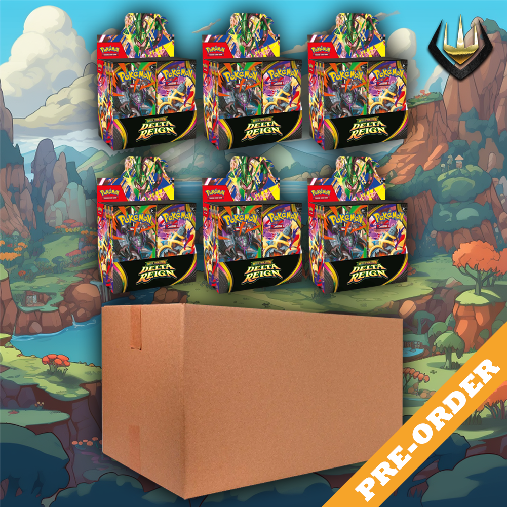 Delta Reign Pokemon Booster Box Case [6 Boxes/Case] [Pre Order 6/11]
