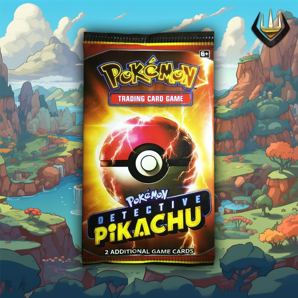 Detective Pikachu Pokemon Booster Pack [2019] [Random Art]
