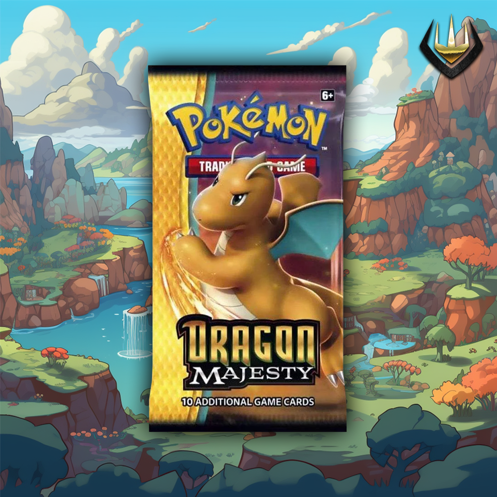 Dragon Majesty Pokemon Booster Pack [Random Art]