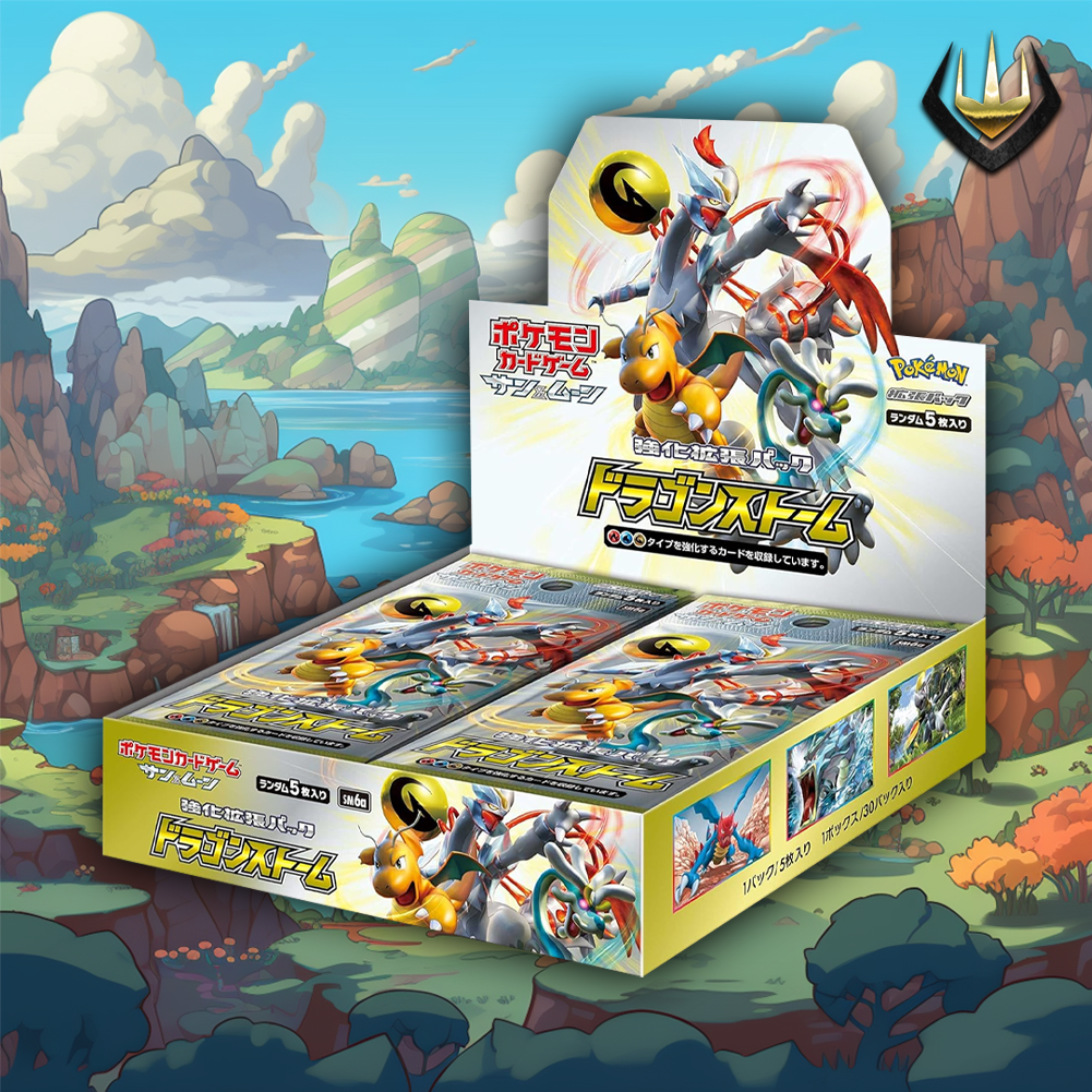 pokemon dragon storm booster box sm6a Japanese Pack Card Galaxy Play Boosters are great for building powerful decks Opening A DRAGON STORM Booster