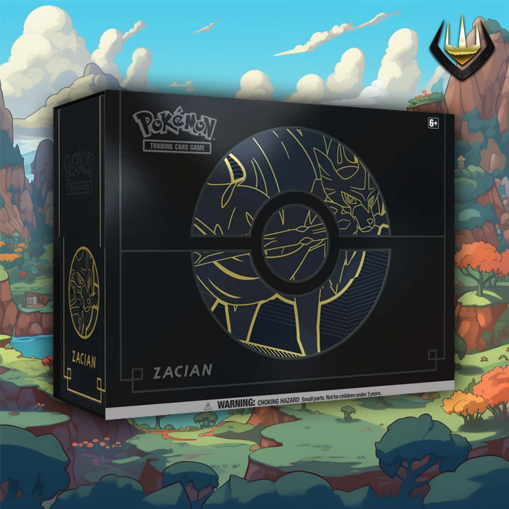 Sword & Shield Pokemon ETB Elite Trainer Box Plus [Zacian]