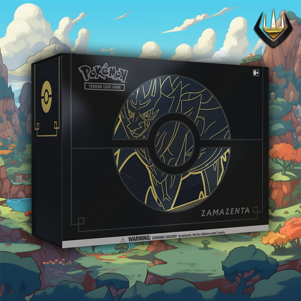 Sword & Shield Pokemon ETB Elite Trainer Box Plus [Zamazenta]