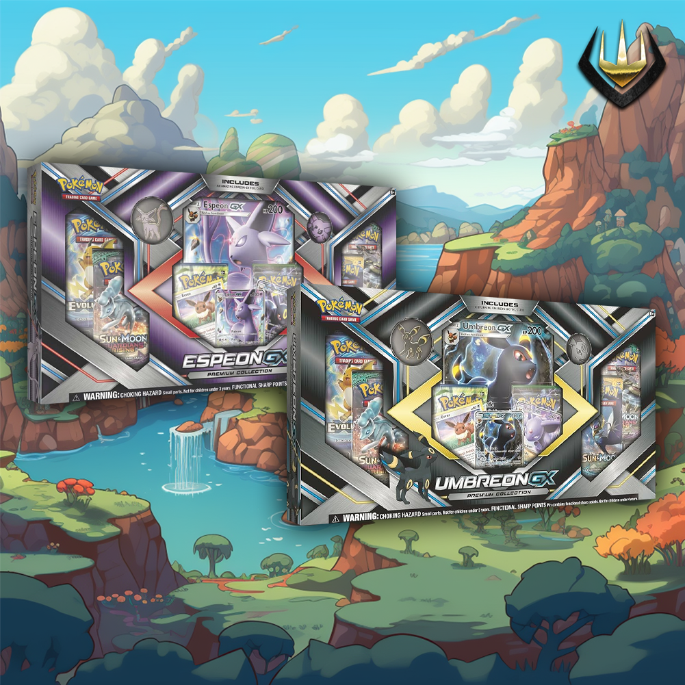 Pokemon Premium Collection Box Set of 2 [Espeon-GX and Umbreon-GX]