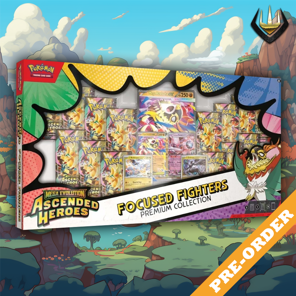 Ascended Heroes Pokemon Focused Fighters Premium Collection [Pre-Order 30/10]
