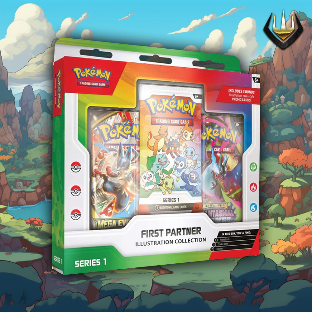 First Partner Series 1 Pokemon Illustration Collection Box