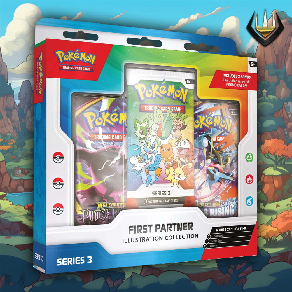First Partner Series 3 Pokemon Illustration Collection Box