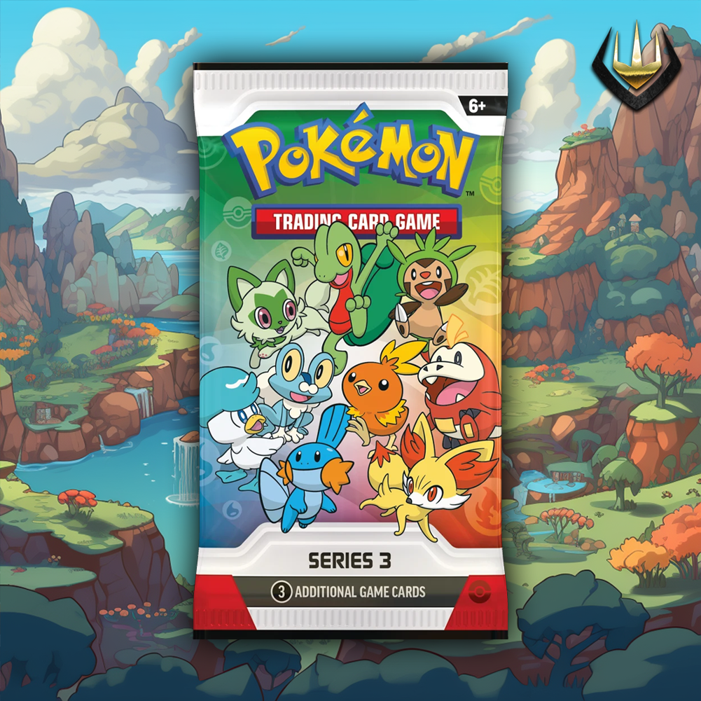 First Partner Series 3 Illustration Collection Pokemon Booster Pack