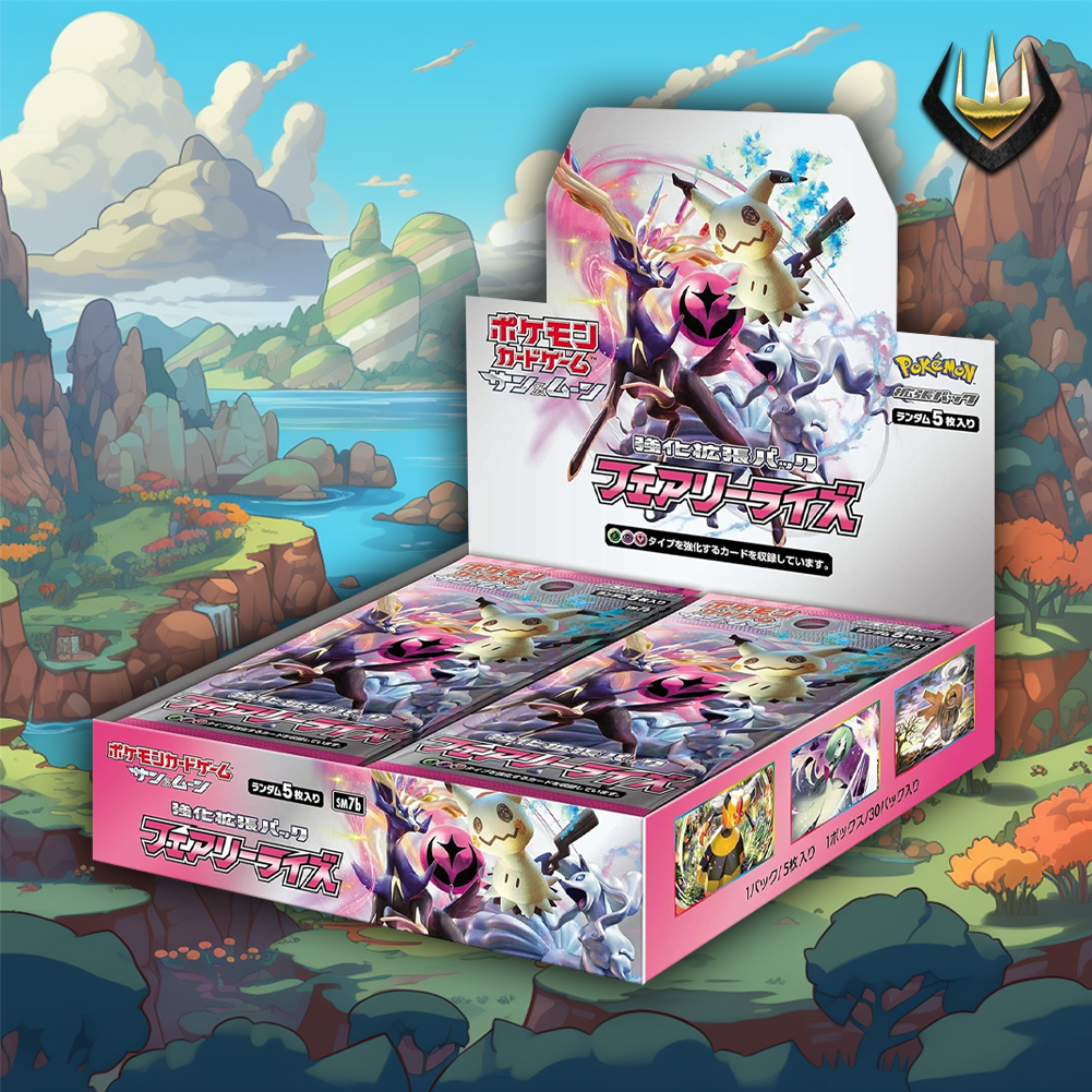 Fairy Rise SM7B Pokemon Japanese Booster Box Fairy Rise SM7B Pokemon Japanese Booster Box