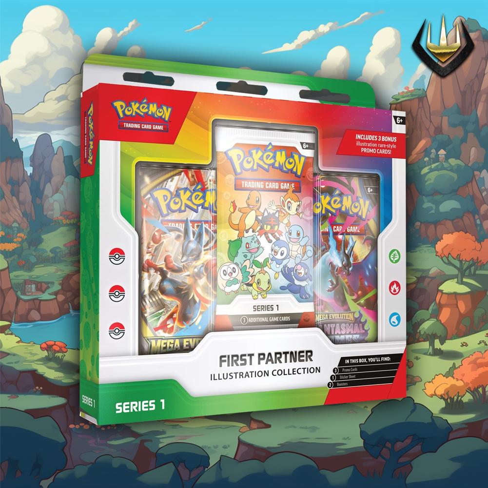 Pokémon First Partner Illustration Collection Box [Series 1]