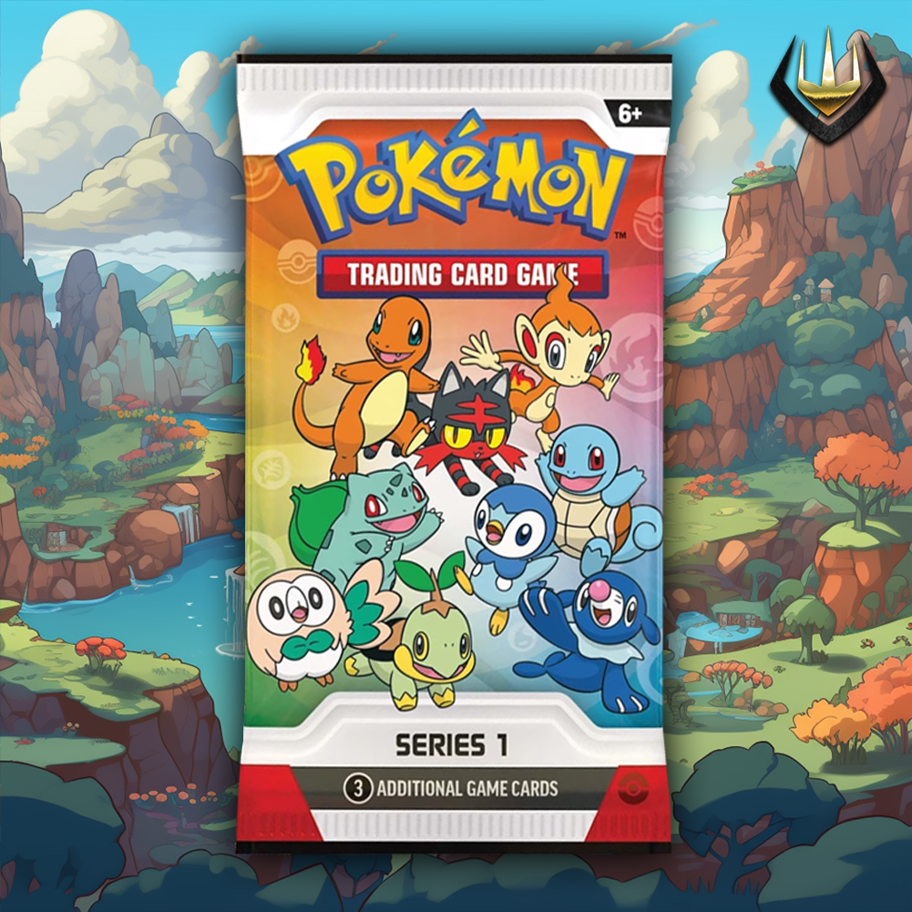 First Partner Series 1 Illustration Collection Pokemon Booster Pack